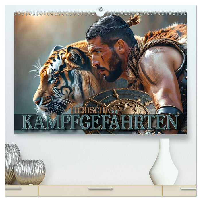 Tierische Kampfgefährten (CALVENDO Premium Wandkalender 2026)
