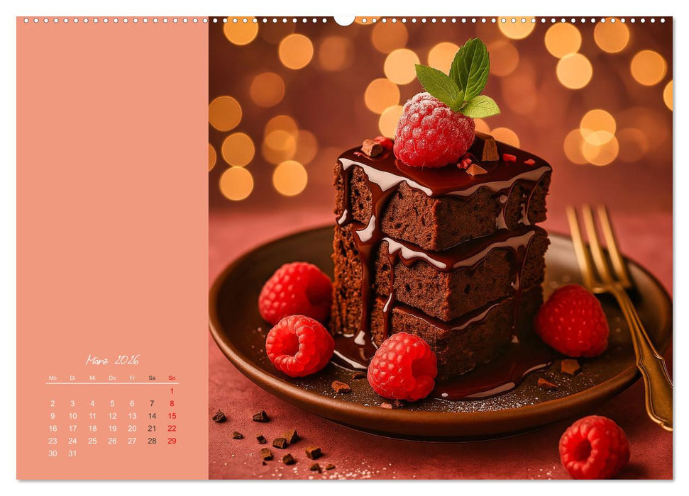 Sag's mit Schokolade (CALVENDO Premium Wandkalender 2026)