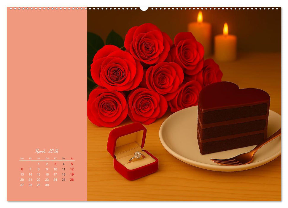 Sag's mit Schokolade (CALVENDO Premium Wandkalender 2026)