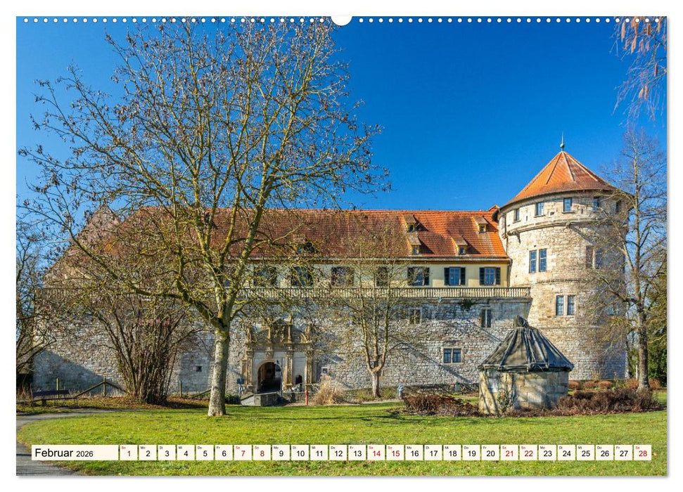 Tübingen - Schwäbische Perle am Neckar (CALVENDO Premium Wandkalender 2026)
