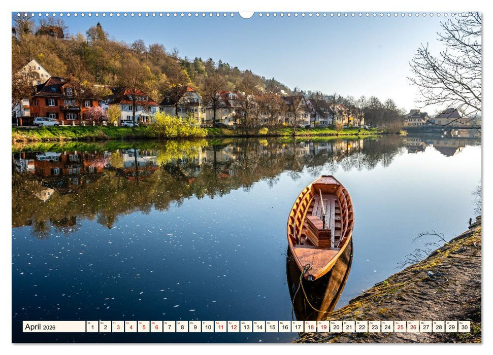 Tübingen - Schwäbische Perle am Neckar (CALVENDO Premium Wandkalender 2026)