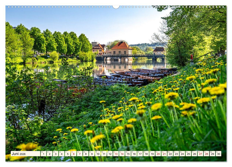 Tübingen - Schwäbische Perle am Neckar (CALVENDO Premium Wandkalender 2026)