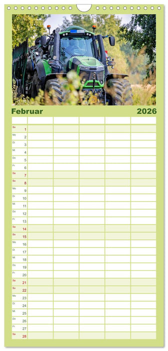 Landwirtschaft im Norden (CALVENDO Familienplaner 2026)