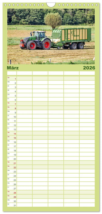 Landwirtschaft im Norden (CALVENDO Familienplaner 2026)