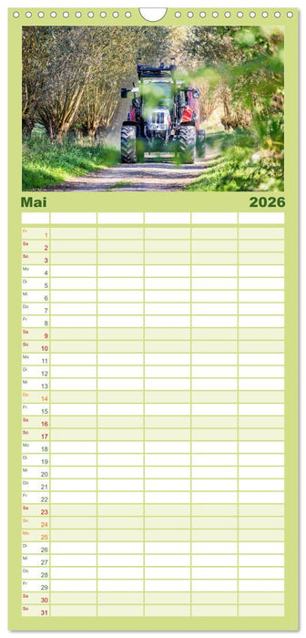 Landwirtschaft im Norden (CALVENDO Familienplaner 2026)