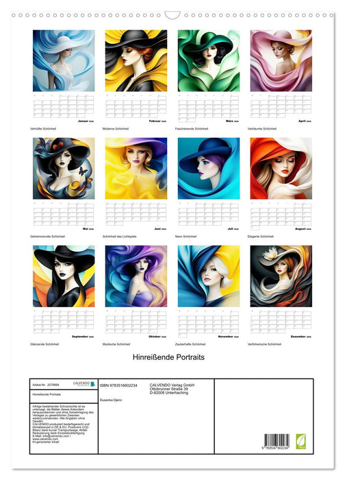 Hinreißende Portraits (CALVENDO Wandkalender 2026)