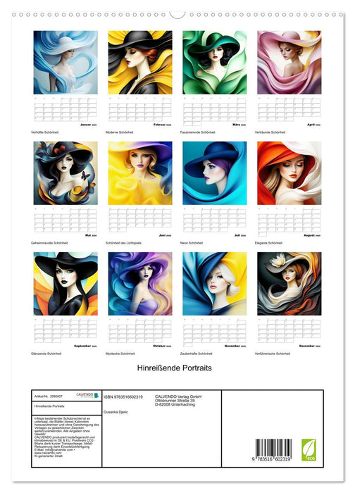 Hinreißende Portraits (CALVENDO Premium Wandkalender 2026)