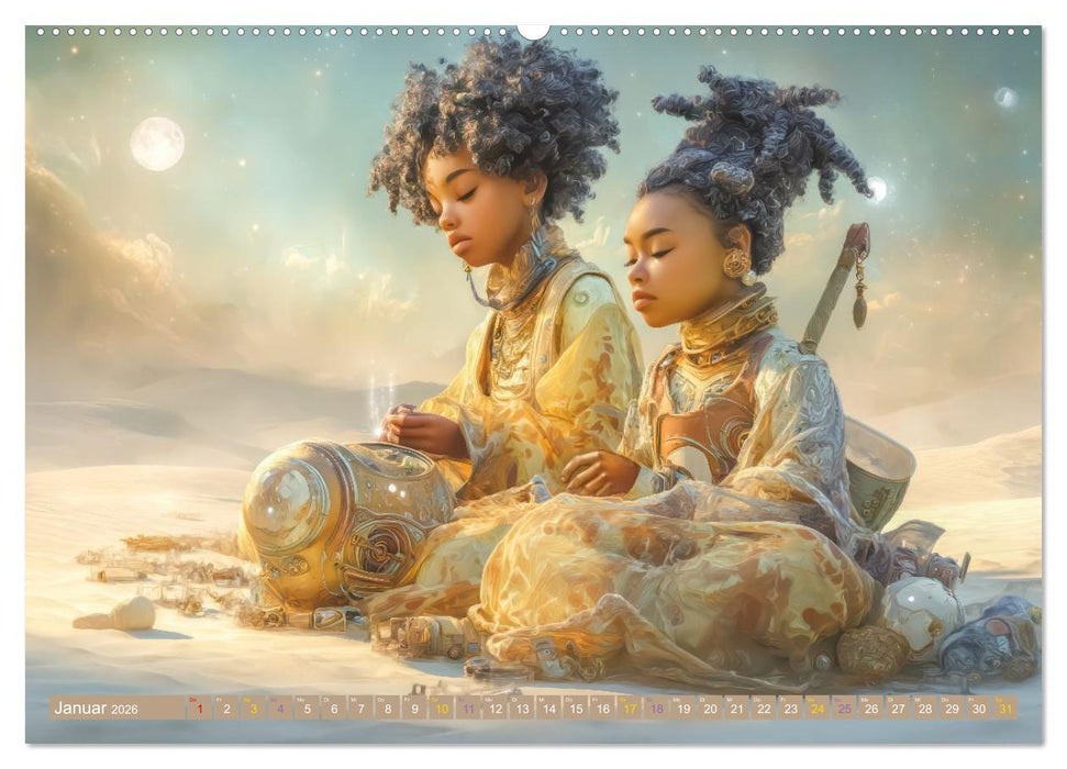 Anmutige Menschen - Atmosphärisch und verträumt (CALVENDO Premium Wandkalender 2026)