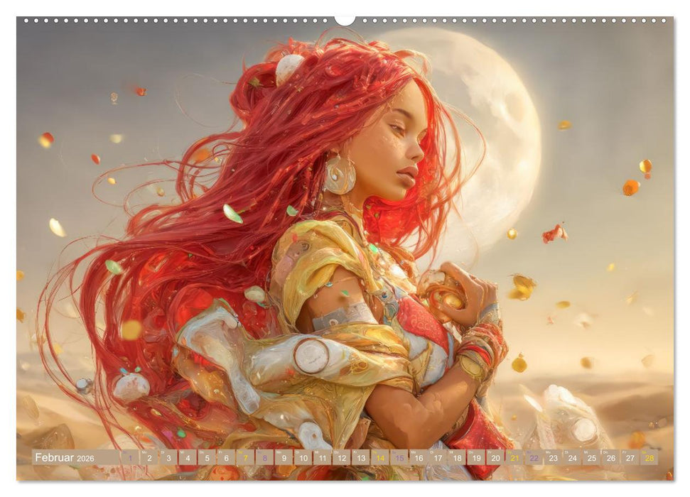 Anmutige Menschen - Atmosphärisch und verträumt (CALVENDO Premium Wandkalender 2026)