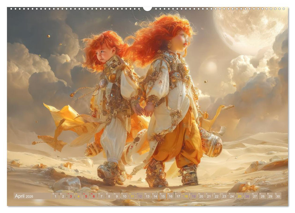 Anmutige Menschen - Atmosphärisch und verträumt (CALVENDO Premium Wandkalender 2026)