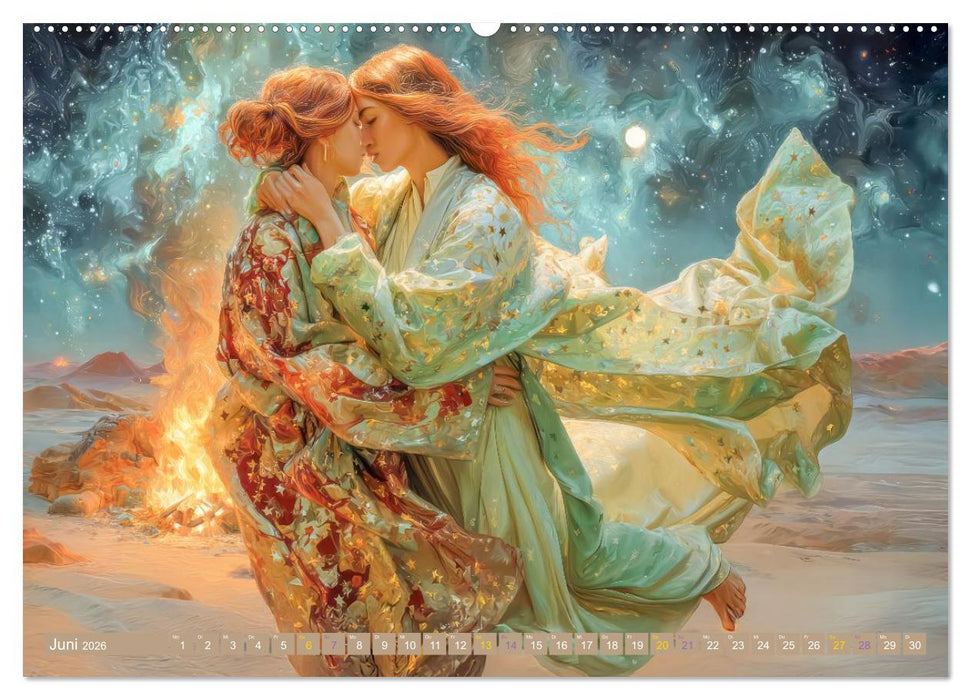 Anmutige Menschen - Atmosphärisch und verträumt (CALVENDO Premium Wandkalender 2026)