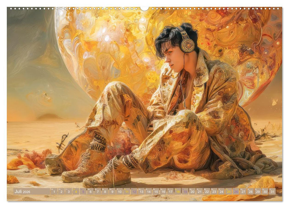 Anmutige Menschen - Atmosphärisch und verträumt (CALVENDO Premium Wandkalender 2026)