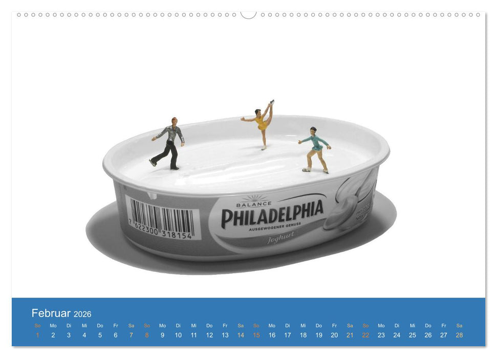 Little Art Sport Kunstkalender (CALVENDO Wandkalender 2026)