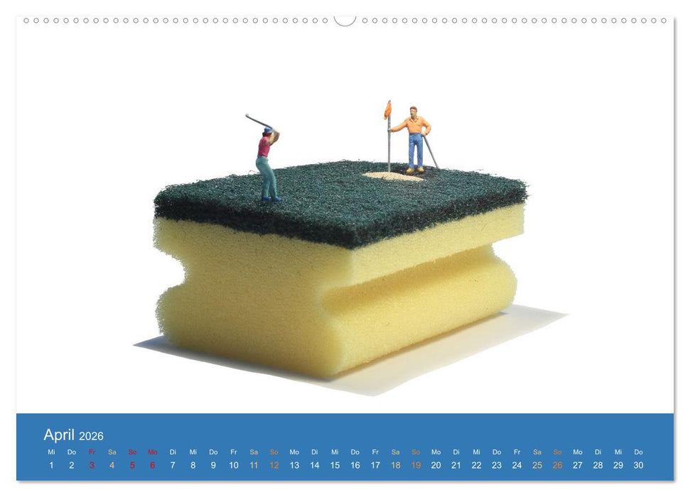 Little Art Sport Kunstkalender (CALVENDO Wandkalender 2026)