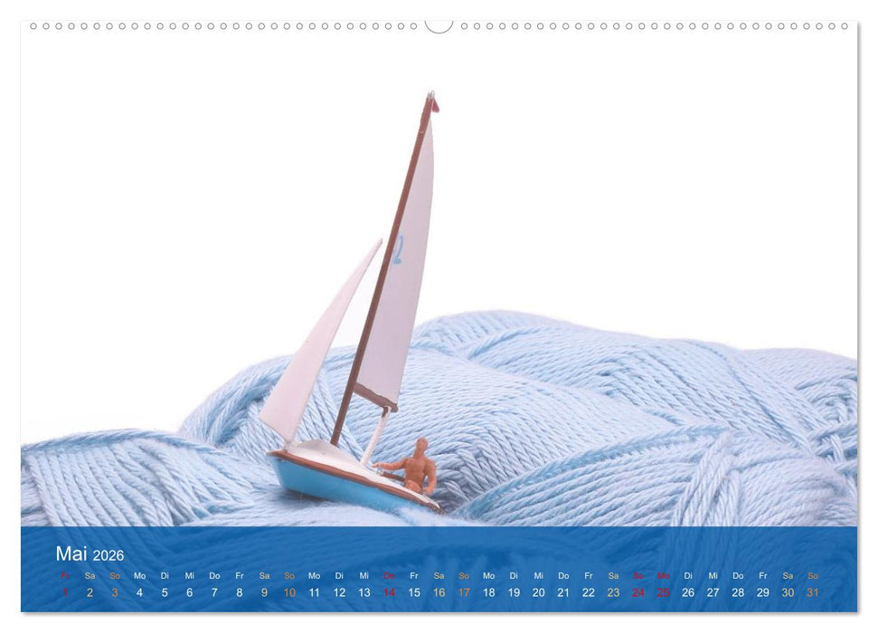 Little Art Sport Kunstkalender (CALVENDO Wandkalender 2026)