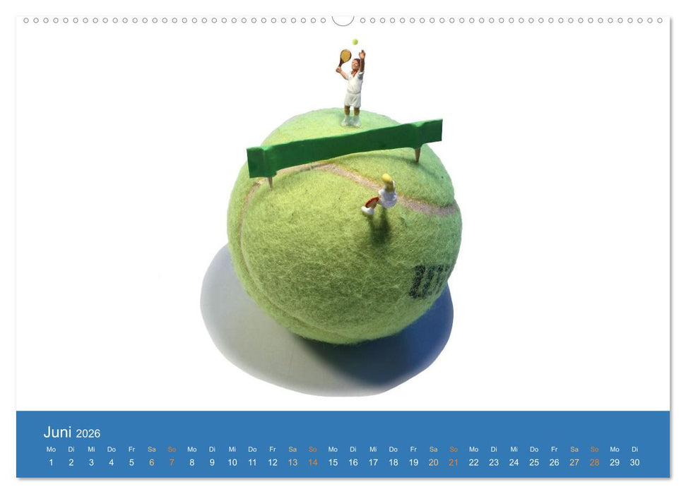 Little Art Sport Kunstkalender (CALVENDO Premium Wandkalender 2026)