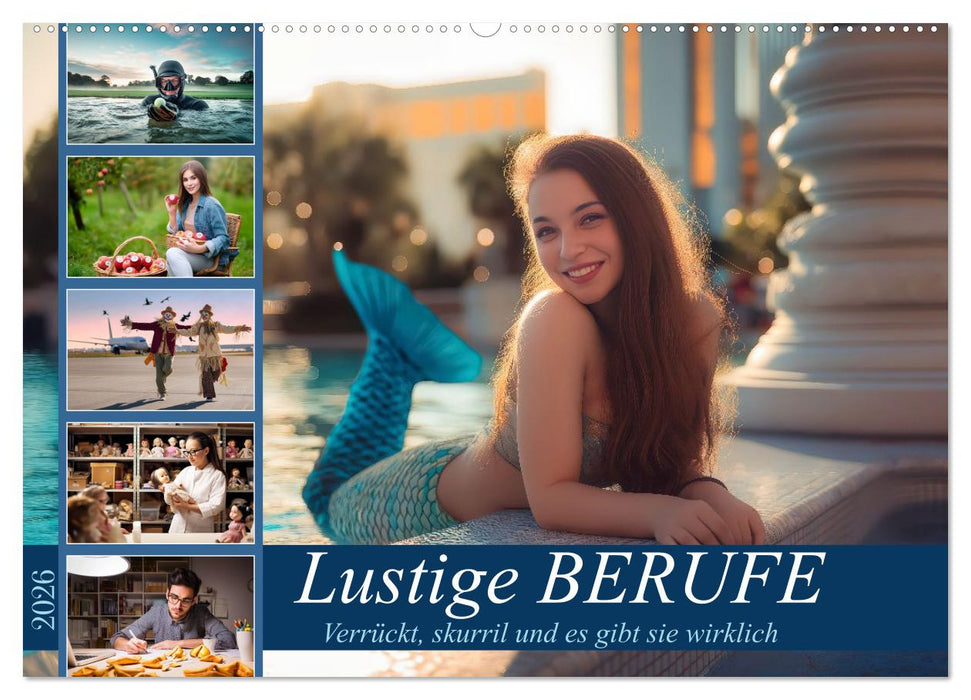 Lustige Berufe (CALVENDO Wandkalender 2026)