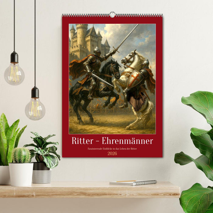 Ritter - Ehrenmänner (CALVENDO Wandkalender 2026)