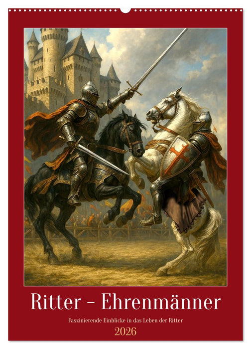 Ritter - Ehrenmänner (CALVENDO Wandkalender 2026)