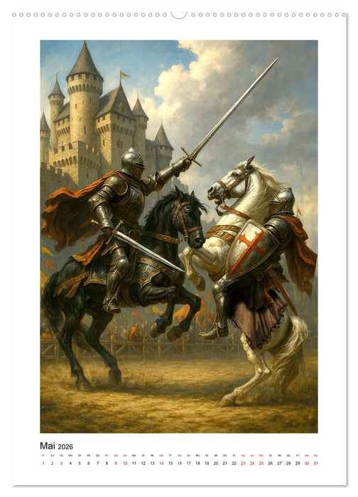 Ritter - Ehrenmänner (CALVENDO Wandkalender 2026)