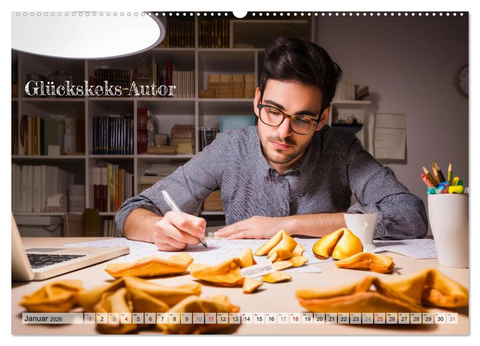Lustige Berufe (CALVENDO Premium Wandkalender 2026)