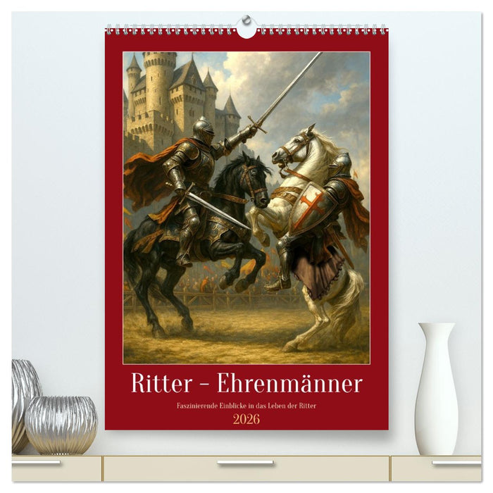 Ritter - Ehrenmänner (CALVENDO Premium Wandkalender 2026)