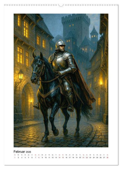 Ritter - Ehrenmänner (CALVENDO Premium Wandkalender 2026)