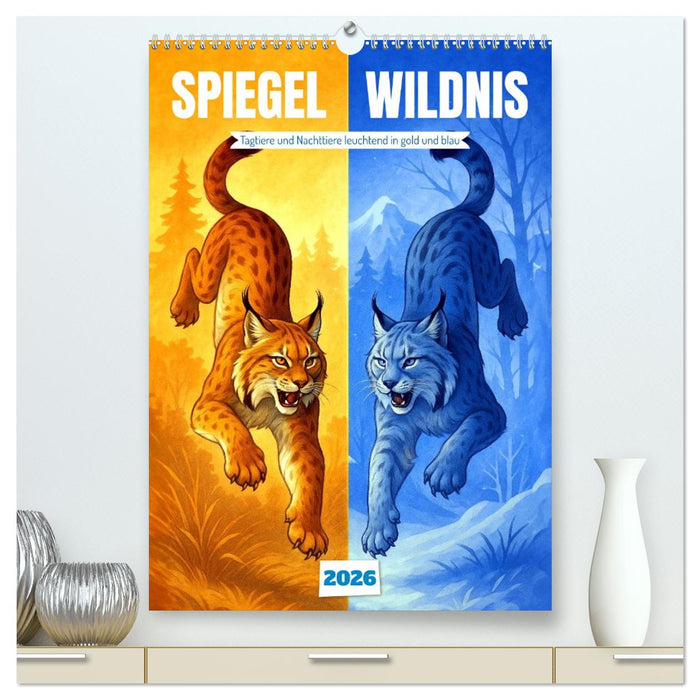 Spiegelwildnis (CALVENDO Premium Wandkalender 2026)