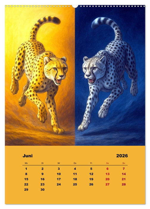 Spiegelwildnis (CALVENDO Premium Wandkalender 2026)