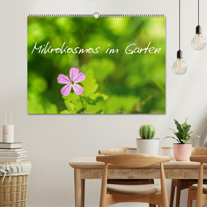 Mikrokosmos im Garten (CALVENDO Wandkalender 2026)