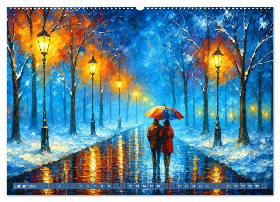 Spaziergang durch Farben und Licht (CALVENDO Premium Wandkalender 2026)