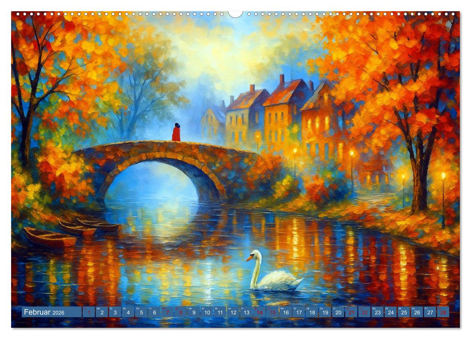 Spaziergang durch Farben und Licht (CALVENDO Premium Wandkalender 2026)