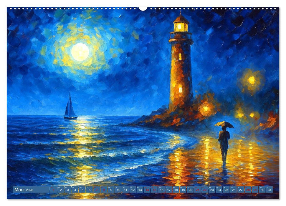 Spaziergang durch Farben und Licht (CALVENDO Premium Wandkalender 2026)