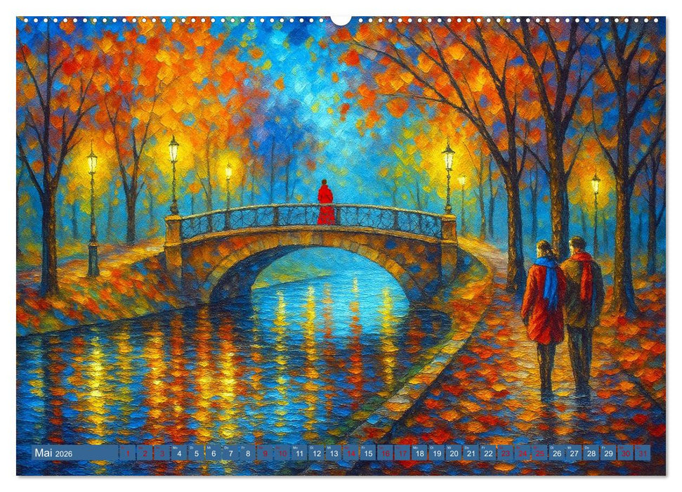 Spaziergang durch Farben und Licht (CALVENDO Premium Wandkalender 2026)