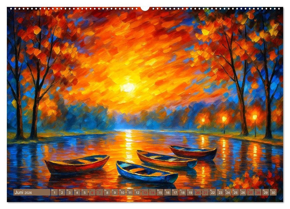 Spaziergang durch Farben und Licht (CALVENDO Premium Wandkalender 2026)