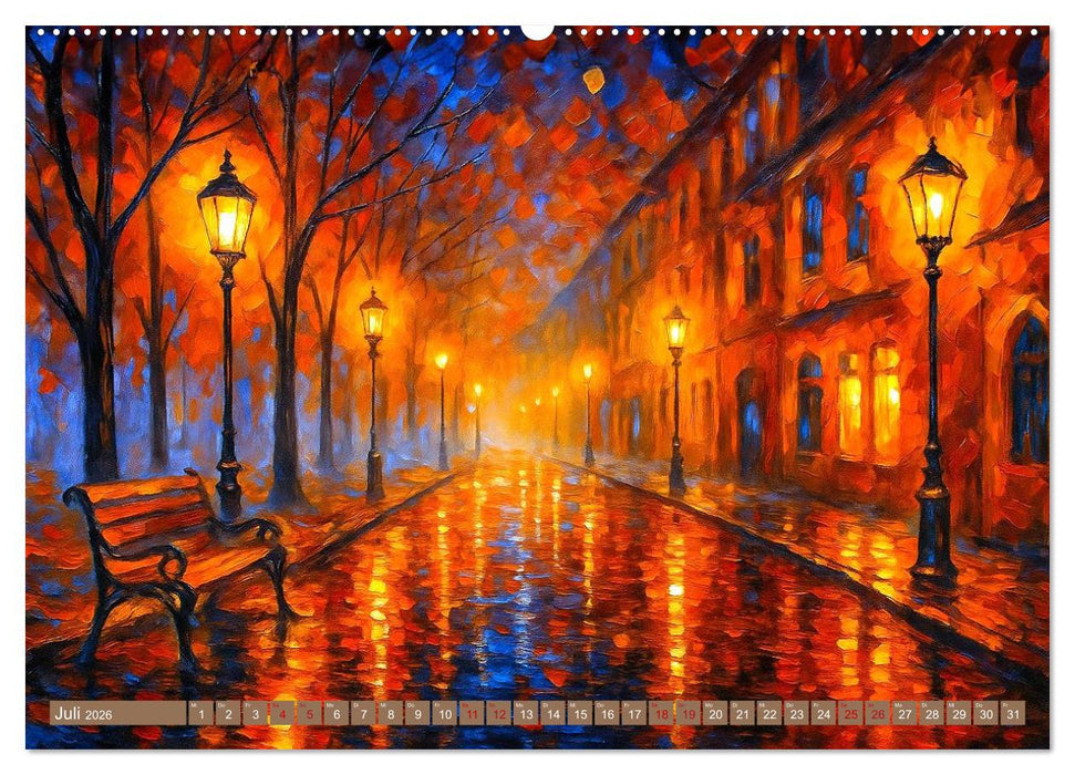 Spaziergang durch Farben und Licht (CALVENDO Premium Wandkalender 2026)