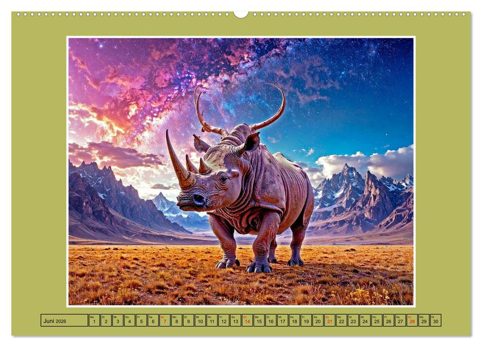 Surrealistische Visionen (CALVENDO Wandkalender 2026)