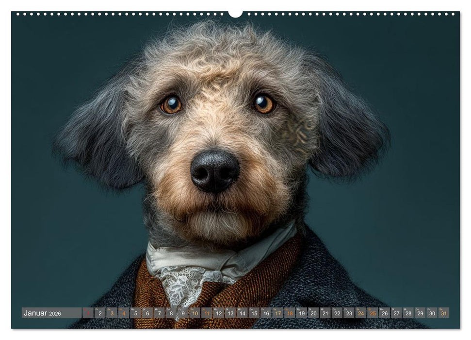 Tierisch gut angezogen (CALVENDO Wandkalender 2026)