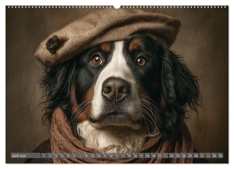 Tierisch gut angezogen (CALVENDO Wandkalender 2026)