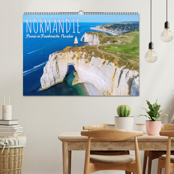 Normandie. Poesie in Frankreichs Norden (CALVENDO Wandkalender 2026)