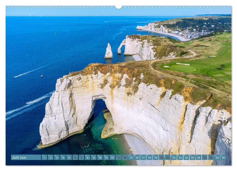 Normandie. Poesie in Frankreichs Norden (CALVENDO Wandkalender 2026)