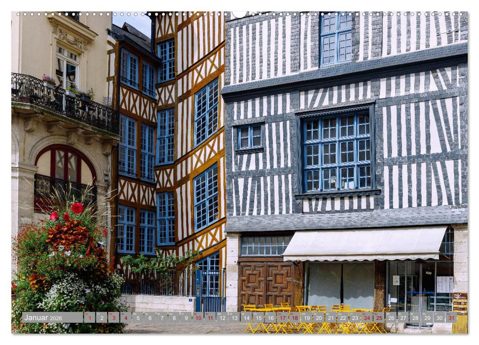 Normandie. Poesie in Frankreichs Norden (CALVENDO Premium Wandkalender 2026)