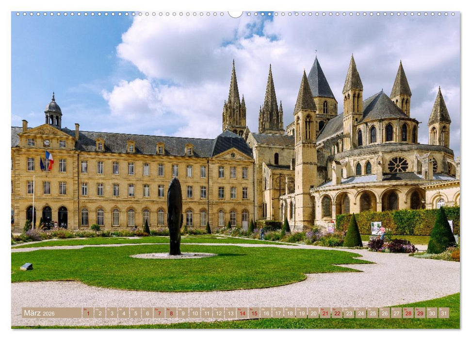 Normandie. Poesie in Frankreichs Norden (CALVENDO Premium Wandkalender 2026)
