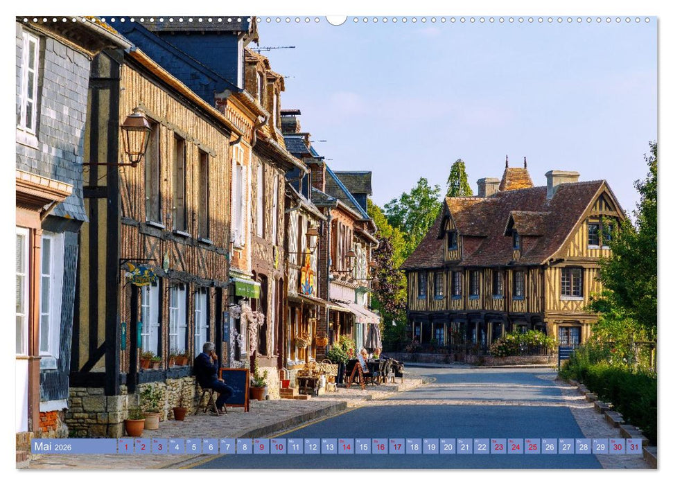 Normandie. Poesie in Frankreichs Norden (CALVENDO Premium Wandkalender 2026)