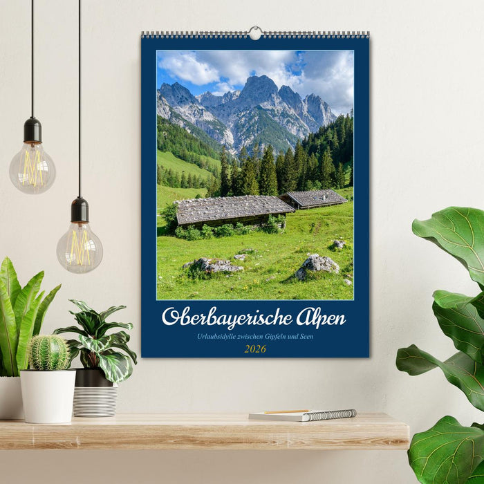 Oberbayerische Alpen (CALVENDO Wandkalender 2026)