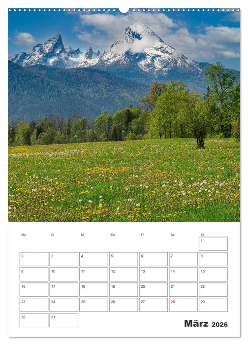 Oberbayerische Alpen (CALVENDO Wandkalender 2026)