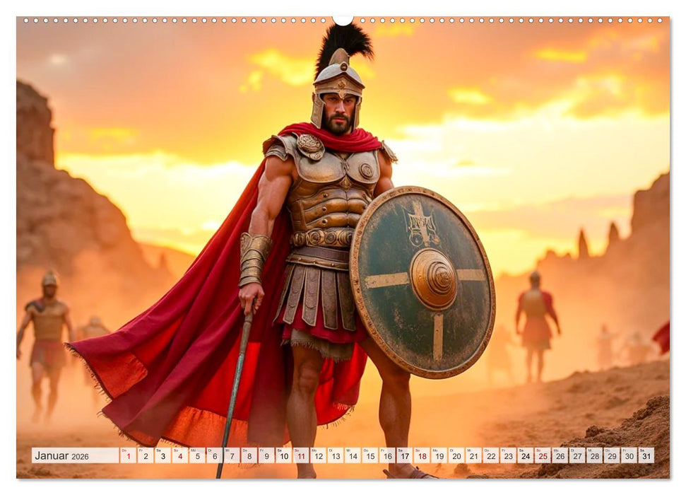 Krieger - Im Wandel der Zeit (CALVENDO Wandkalender 2026)