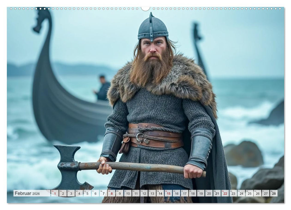 Krieger - Im Wandel der Zeit (CALVENDO Wandkalender 2026)