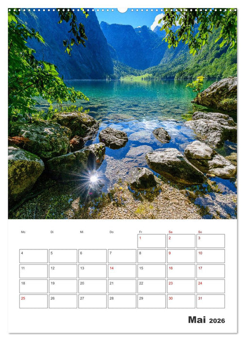 Oberbayerische Alpen (CALVENDO Premium Wandkalender 2026)