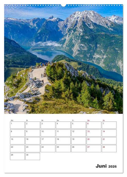 Oberbayerische Alpen (CALVENDO Premium Wandkalender 2026)